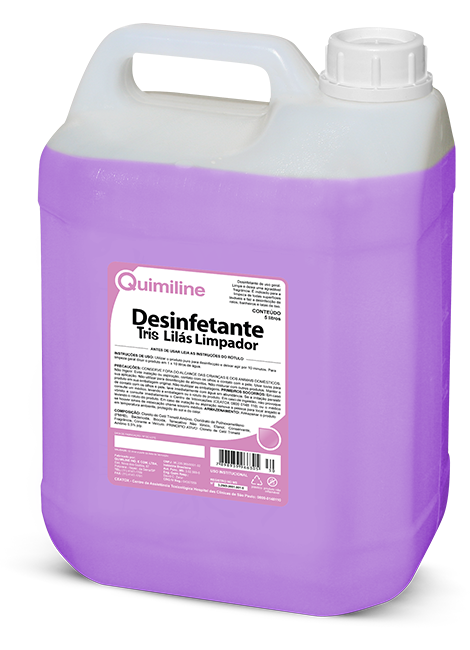 Desinfetante Tris Lilás Limpador