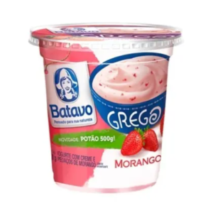 Iogurte Batavo Grego Morango - 450GR - Multiplo de 1 UN/KG